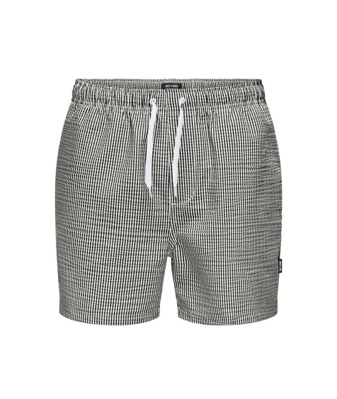 Fato de banho Only & Sons Onsted Stripe Seersucker Swim Noos Kambaba Homem