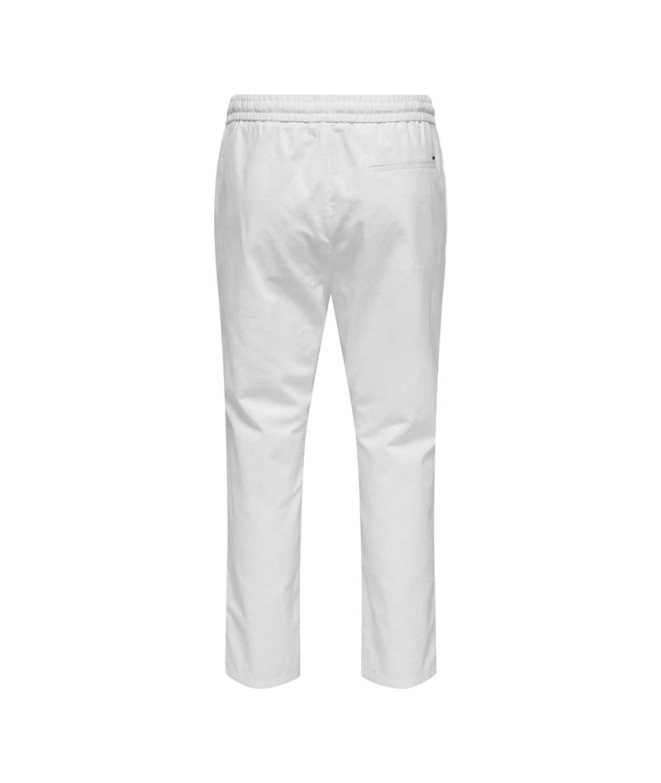Pantalón Only & Sons Onslinus Crop 0007 Cot Lin...