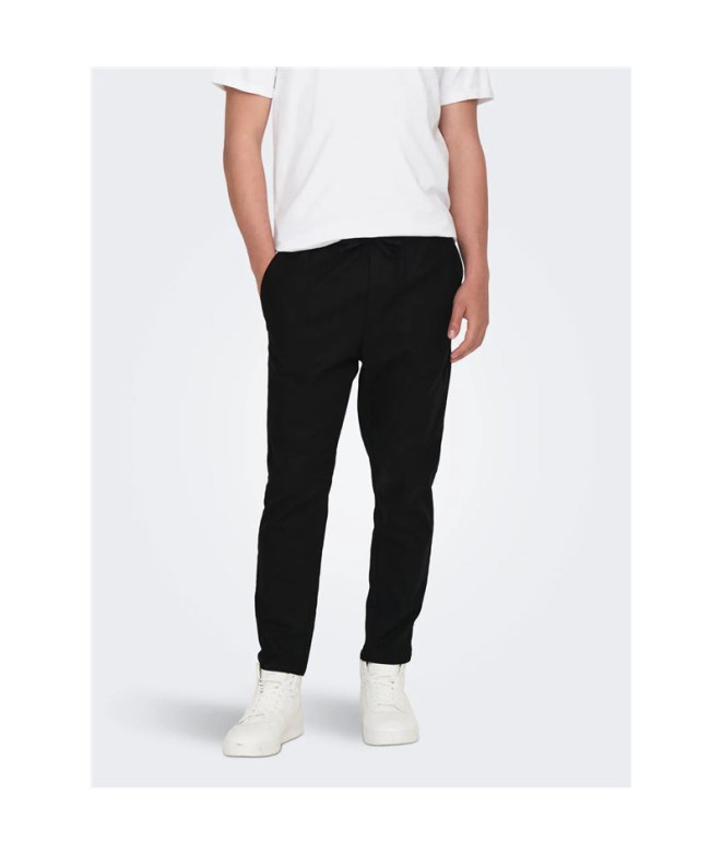 Pantalón Only & Sons Onslinus Crop 0007 Cot Lin...