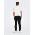 Pantalón Only & Sons Onslinus Crop 0007 Cot Lin Noos Hombre Negro