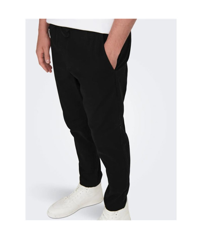 Pantalón Only & Sons Onslinus Crop 0007 Cot Lin...