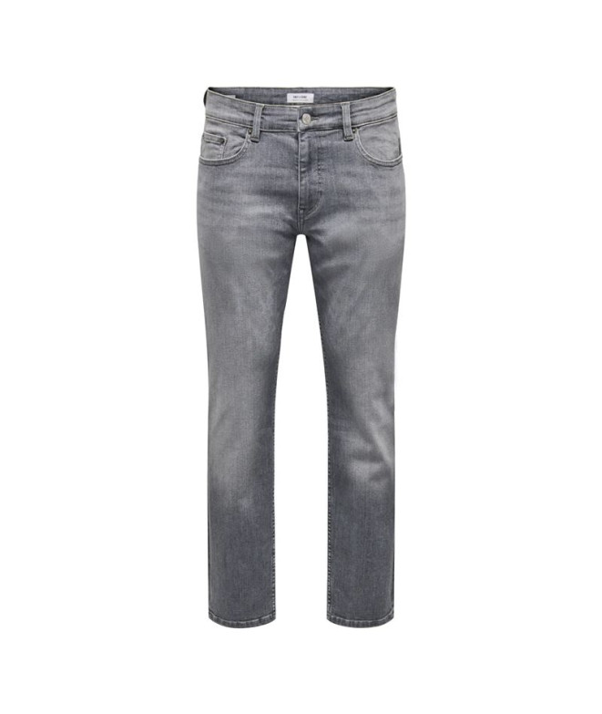 Pantalón Only & Sons Onsweft Reg. Mg 7572 Dcc Dnm Noos  Hombre Medium Gris Denim