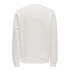 Sudadera Only & Sons Onsconnor Reg Crew Neck Noos Cloud Dancer Hombre
