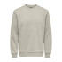 Moletom Only & Sons Onsconnor Reg Crew Neck Noos Homem Silver Lining