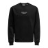 Sudadera Only & Sons Onscurated Reg Crew Neck Noos Hombre Negro