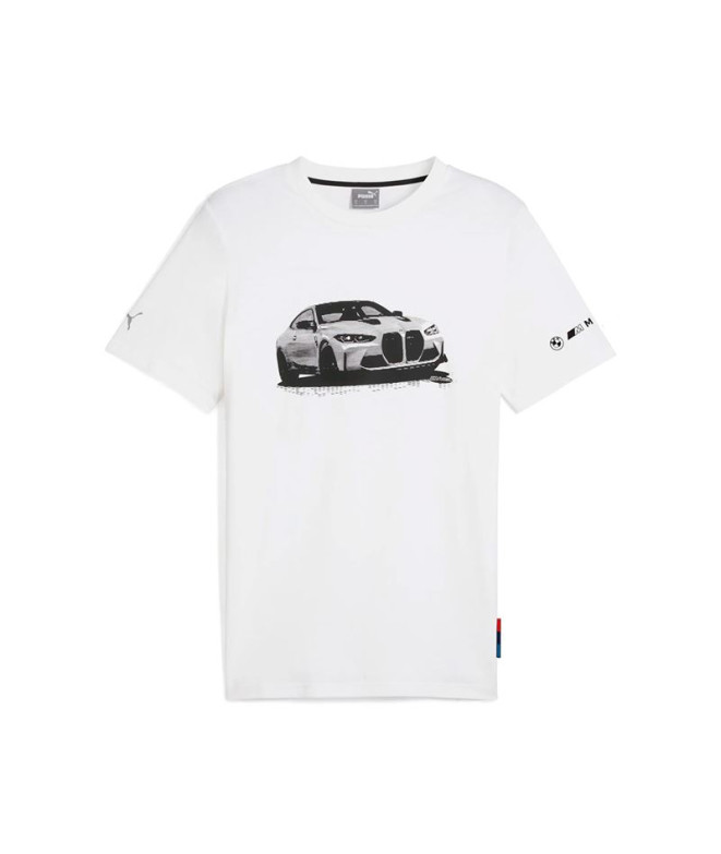 Camiseta Puma Bmw Essentials Graphic, Whi Homem