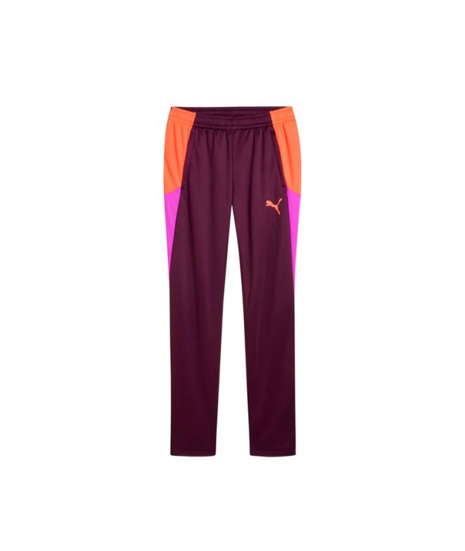 Pantalón de Fútbol Puma Individualblaze Trai,Midnight Plum, Mujer