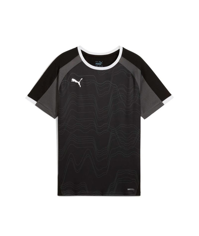 Sudadera de Fútbol Puma Individualliga Graph, Black S, Niño