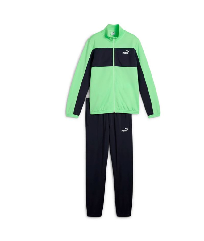 Chándal Puma Poly Colorblock,Spring Fern, Niño
