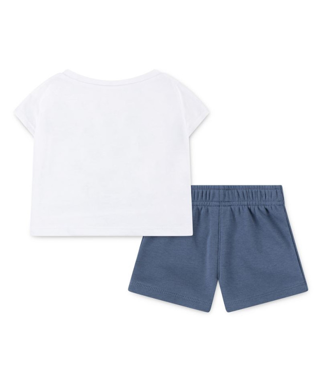 Set Converse Cnvg Boxy Tee & Short Set Menina...