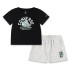 Conjunto Converse Cnvb Retro Remix Ft Short Set Menino Preto