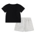 Conjunto Converse Cnvb Retro Remix Ft Short Set Menino Preto