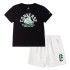 Conjunto Converse Cnvb Retro Remix Ft Short Set Menino Preto