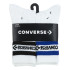 Calcetines Converse Wordmark Crew 6Pk Blanco Niño