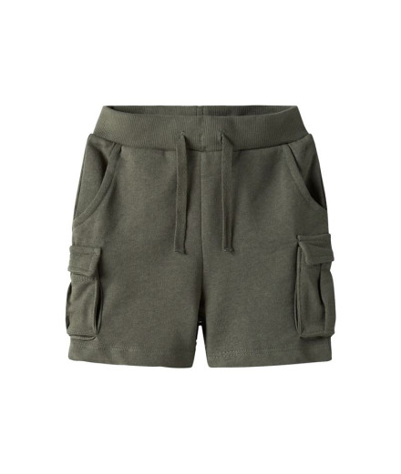 Calça nomeia-o Nmmoli Unb Noos Infantil Dusty Olive