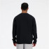 Moletom New Balance Sport Essentials French Terry Logo Homem Preto