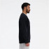 Moletom New Balance Sport Essentials French Terry Logo Homem Preto