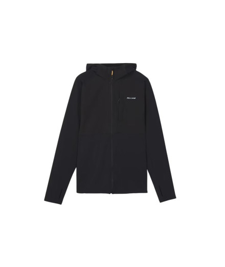 Casaco de Trail Nnormal Active Warm Svart Homem Preto