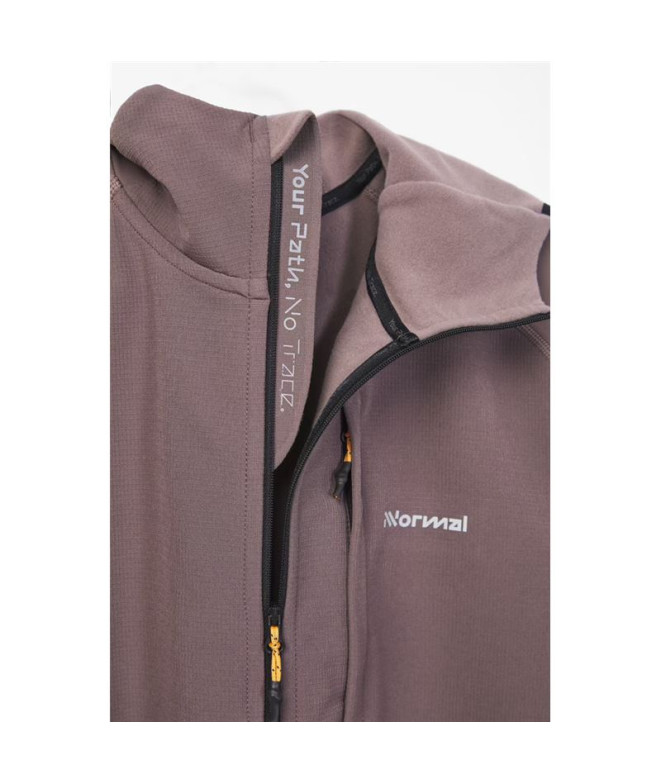 Casaco de Trail Nnormal Active Warm Homem Roxo