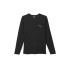T-shirt de Trail Nnormal Merino à manches longues Homme Noir