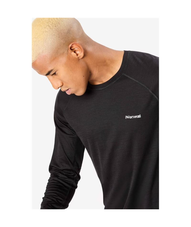 Camiseta de Trail Nnormal Merino de Manga Longa...