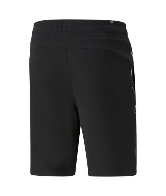 Calça Puma Essentials Tape Woven Homem Preto