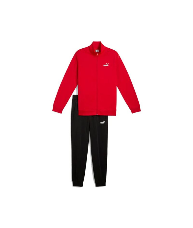 Fato de treino Puma Essentials Poly Suit Cl Homem For All Time Vermelho