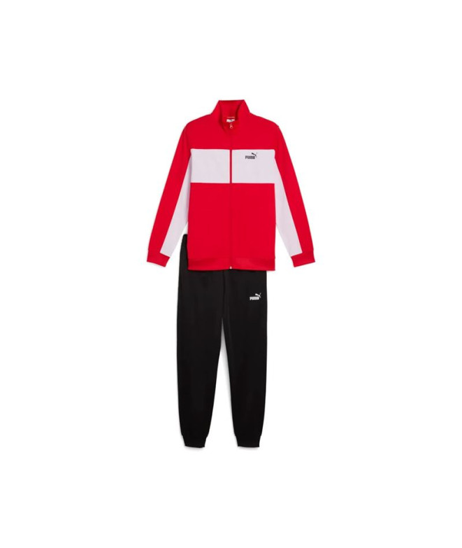 Chándal Puma Poly Colorblock  Hombre For All Time Rojo
