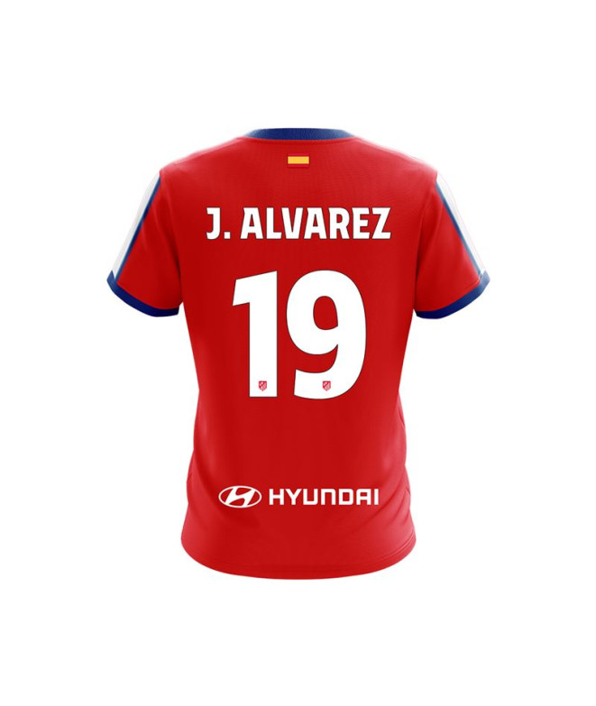 Camiseta Atletico de Madrid Official Home Minikit 24/25 Julián Álvarez
