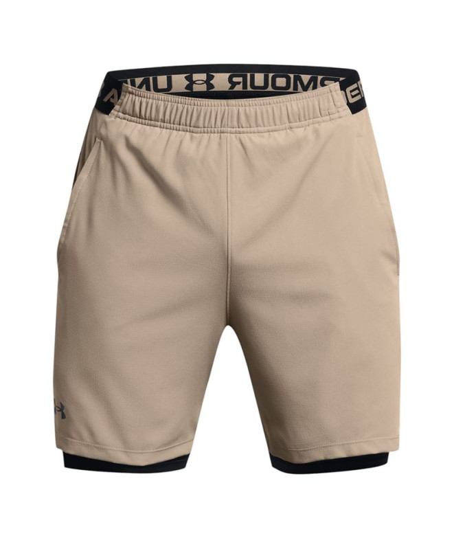 Pantalón de Fitness Under Armour Vanish Woven 2in1 Sts Hombre Marrón