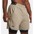 Pantalón de Fitness Under Armour Vanish Woven 2in1 Sts Hombre Marrón
