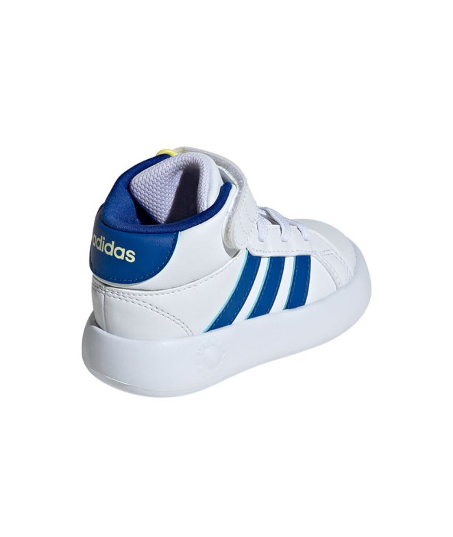 Sapatilhas adidas Grand Court Mid Infantil Branco