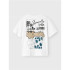 Camiseta name it Nkmzulla Ss Nreg Box Noos Infantil Bright White