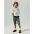 Camiseta name it Nkmzulla Ss Nreg Box Noos Infantil Bright White