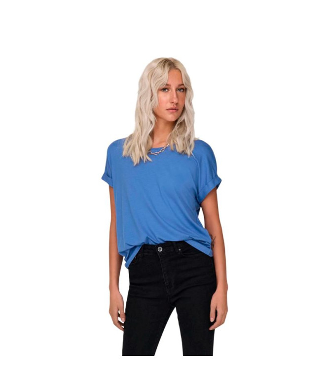 Camiseta Only Onlmoster S/S O-Neck Noos Blue...