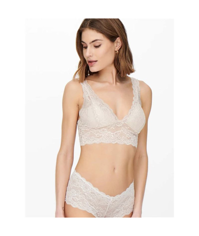 Sujetador Only Onlchloe Lace Noos Acc Peach...