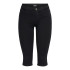 Calça Only Onlrain Life Reg Sk Knickers Dnm Noos Preto Mulher