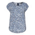 Camiseta Only Onlvic S/S Aop Noos Vintage Indigo Aop:R Mujer