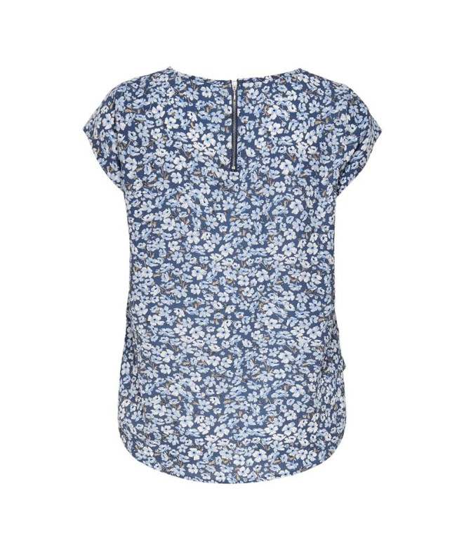 Camiseta Only Onlvic S/S Aop Noos Vintage...