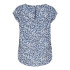 Camiseta Only Onlvic S/S Aop Noos Vintage Indigo Aop:R Mujer