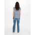 Camiseta Only Onlvic S/S Aop Noos Vintage Indigo Aop:R Mujer