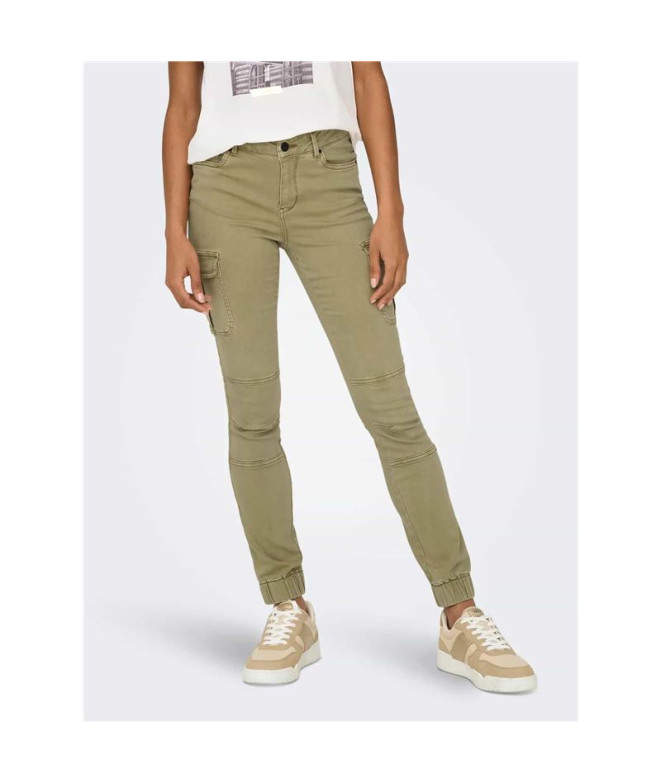 Pantalón Only Onlmissouri Reg Ank Cargo Noos...