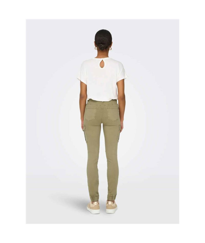 Pantalón Only Onlmissouri Reg Ank Cargo Noos...