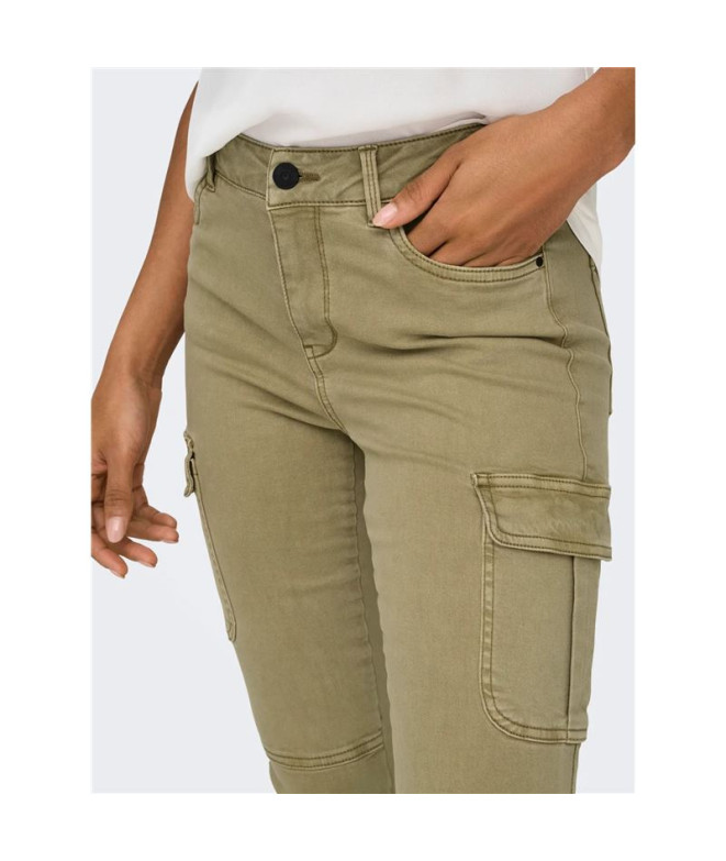 Pantalón Only Onlmissouri Reg Ank Cargo Noos...