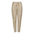 Calça Only Onlpoptrash Easy Rush Stripe Noos Cloud Dancer Stripes Mulher