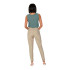 Calça Only Onlpoptrash Easy Rush Stripe Noos Cloud Dancer Stripes Mulher