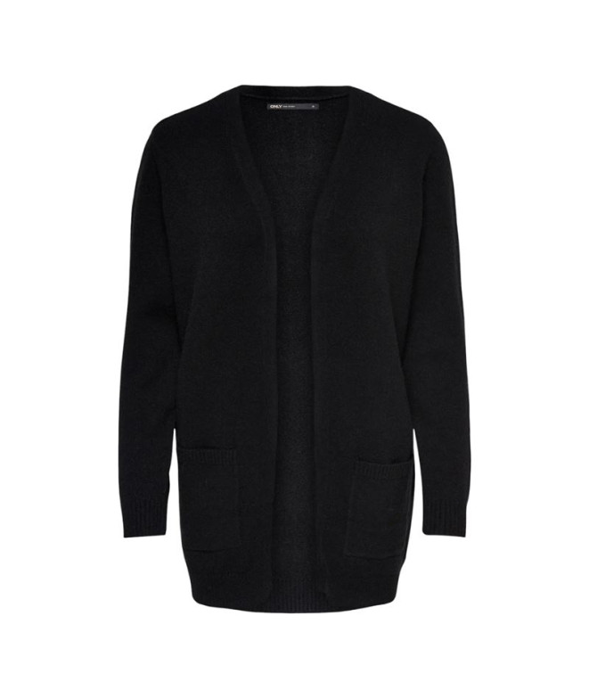 Chaqueta Only Onllesly L/S Open Ptt Fn Knt Black Mujer