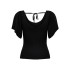Sudadera Only Onlleelo S/S Back Knt Noos Black Mujer