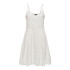 Vestido Only Onlhelena Lace S/L Short Noos Cloud Dancer Mujer