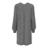 Vestido Only Jdyelanora L/S V-Neck Knt Noos Mujer Dark Grey Melange